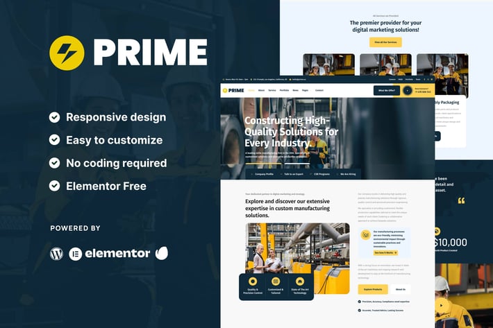112_prime_industrial_manufacturing_elementor_templ