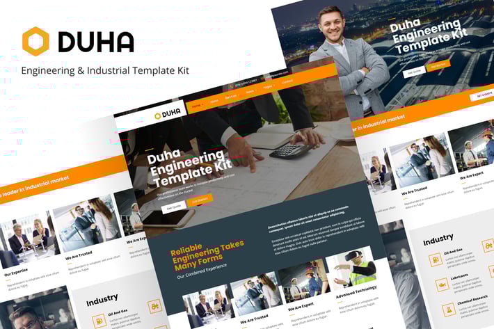 59_duha_engineering_industrial_elementor_template
