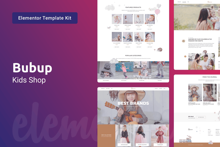 7_bubup_kids_store_baby_shop_elementor_template_kit