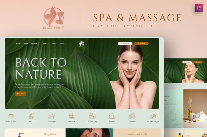 11_nature_spa_massage_elementor_template_kit