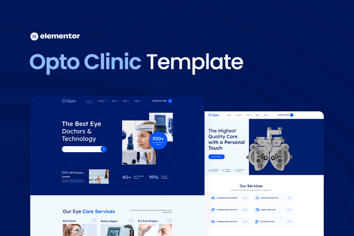 128_opto_eye_care_center_elementor_pro_template_kit