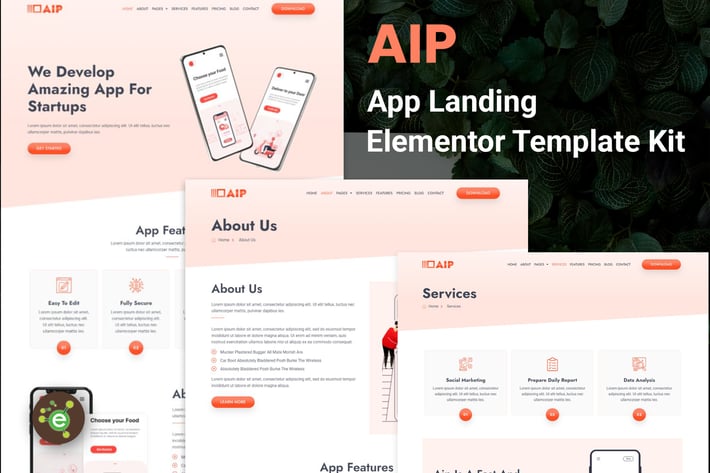 15_aip_app_landing_elementor_template_kit