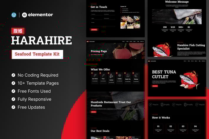 168_harahire_seafood_elementor_pro_template_kit