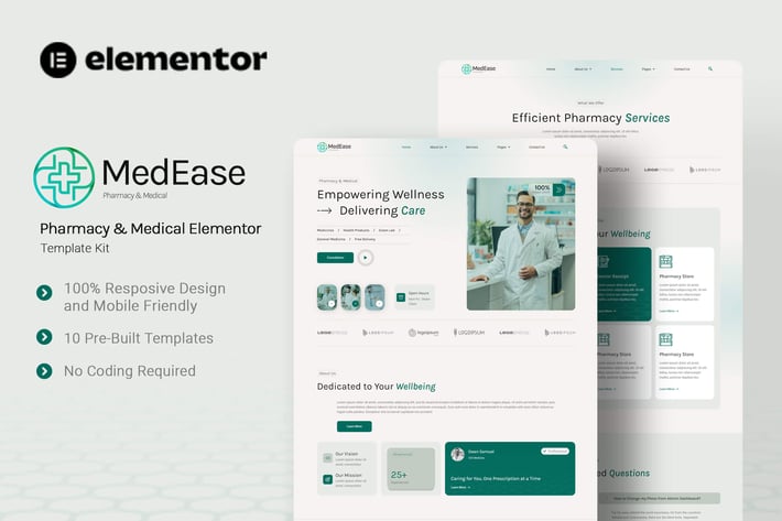 19_medease_pharmacy_medical_elementor_template_kit