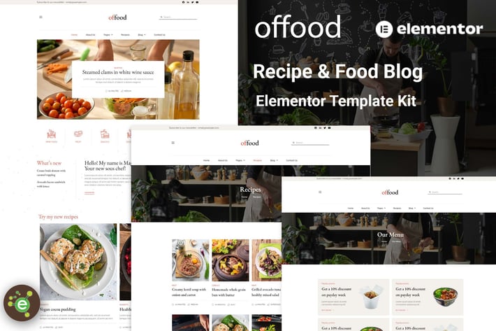 21_offood_recipe_food_blog_elementor_template_kit