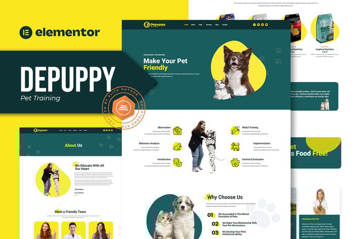 2_depuppy_pet_training_elementor_template_kit