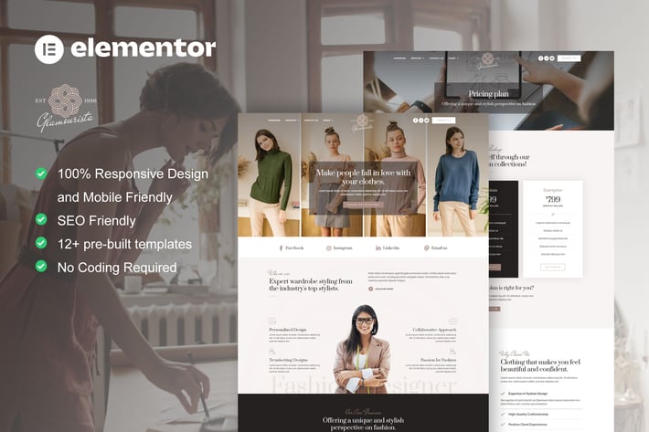 37_glamourista_fashion_designer_elementor_template_ki