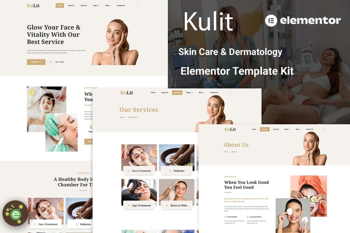 43_kulit_skin_care_dermatology_elementor_template_kit