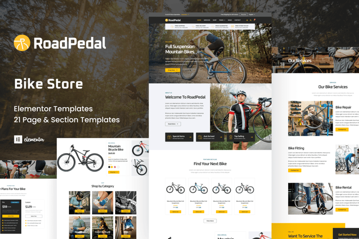 55_roadpedal_bicycle_store_elementor_template_kit