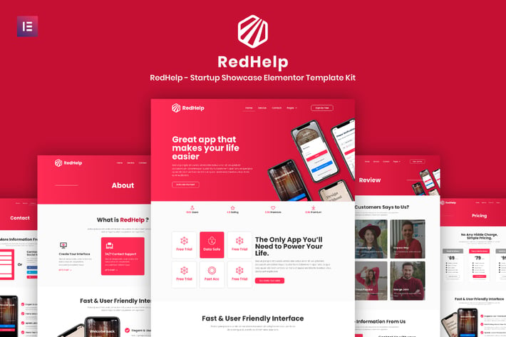 89_redhelp_startup_showcase_elementor_template_kit